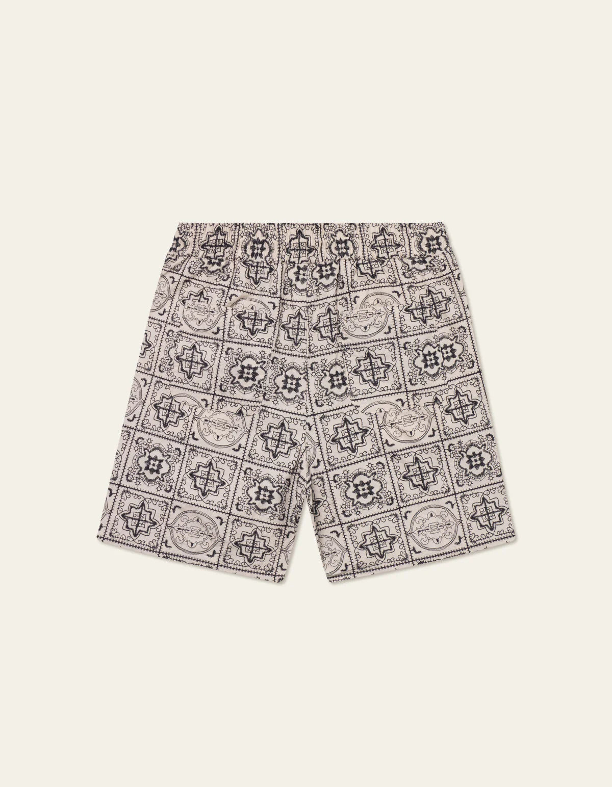 Les Deux Harry AOE Tile Shorts Ivory