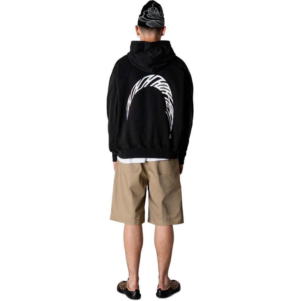 Woodbird Pacs Acid Warp Hoodie Black - Mojo Independent Store