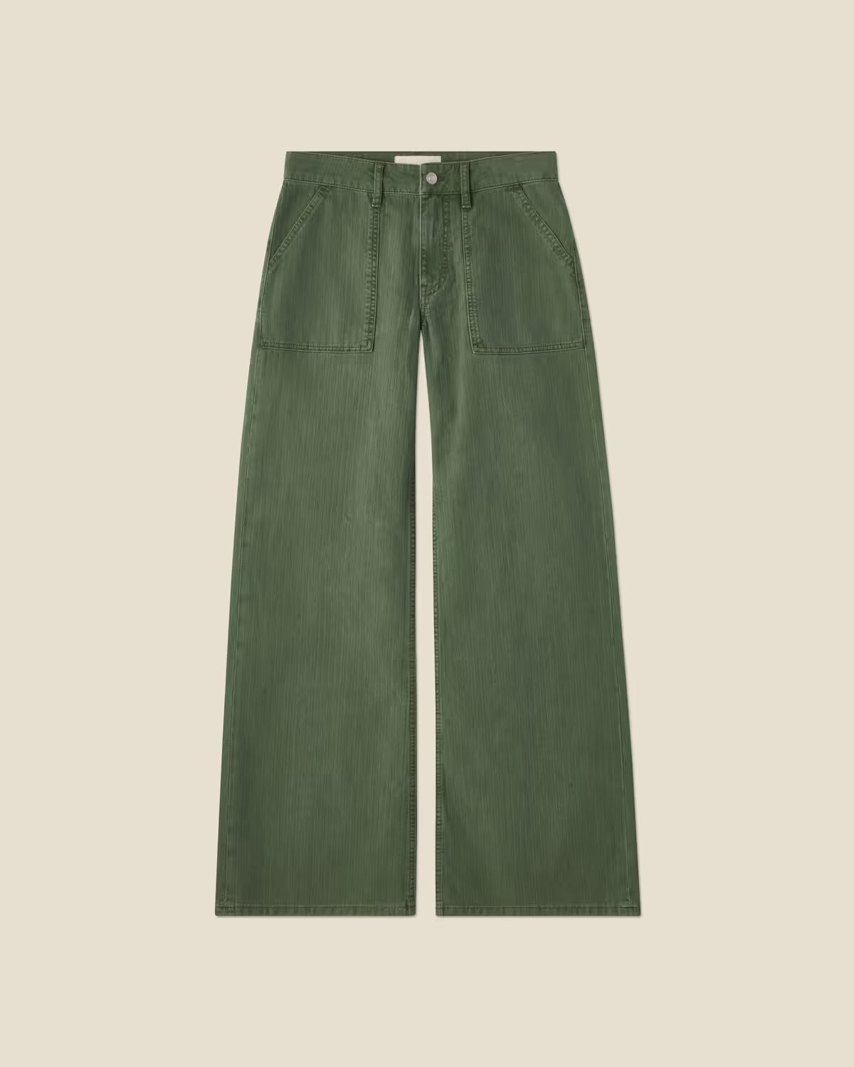 Jeanerica Guell Chevron Green - Mojo Independent Store