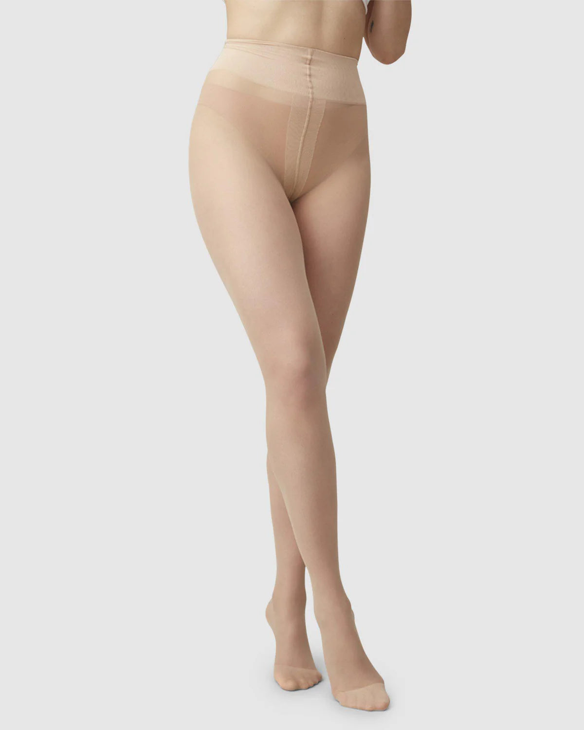 Swedish Stockings Malva Ladder Resistant Tights Beige