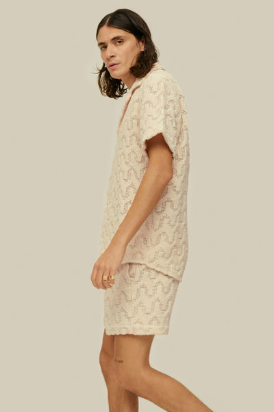 Oas Atlas Cuba Crochet Shirt - Mojo Independent Store