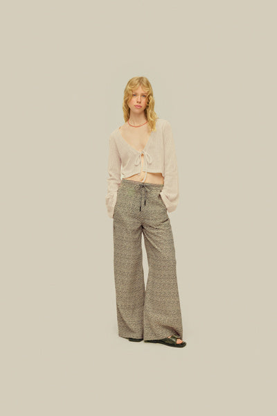 Oas Ecru Vacay Net Top - Mojo Independent Store