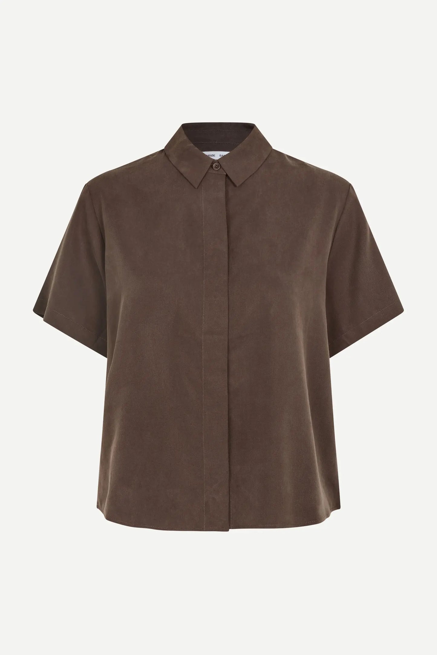 Samsøe Samsøe Mina SS Shirt Mulch - Mojo Independent Store