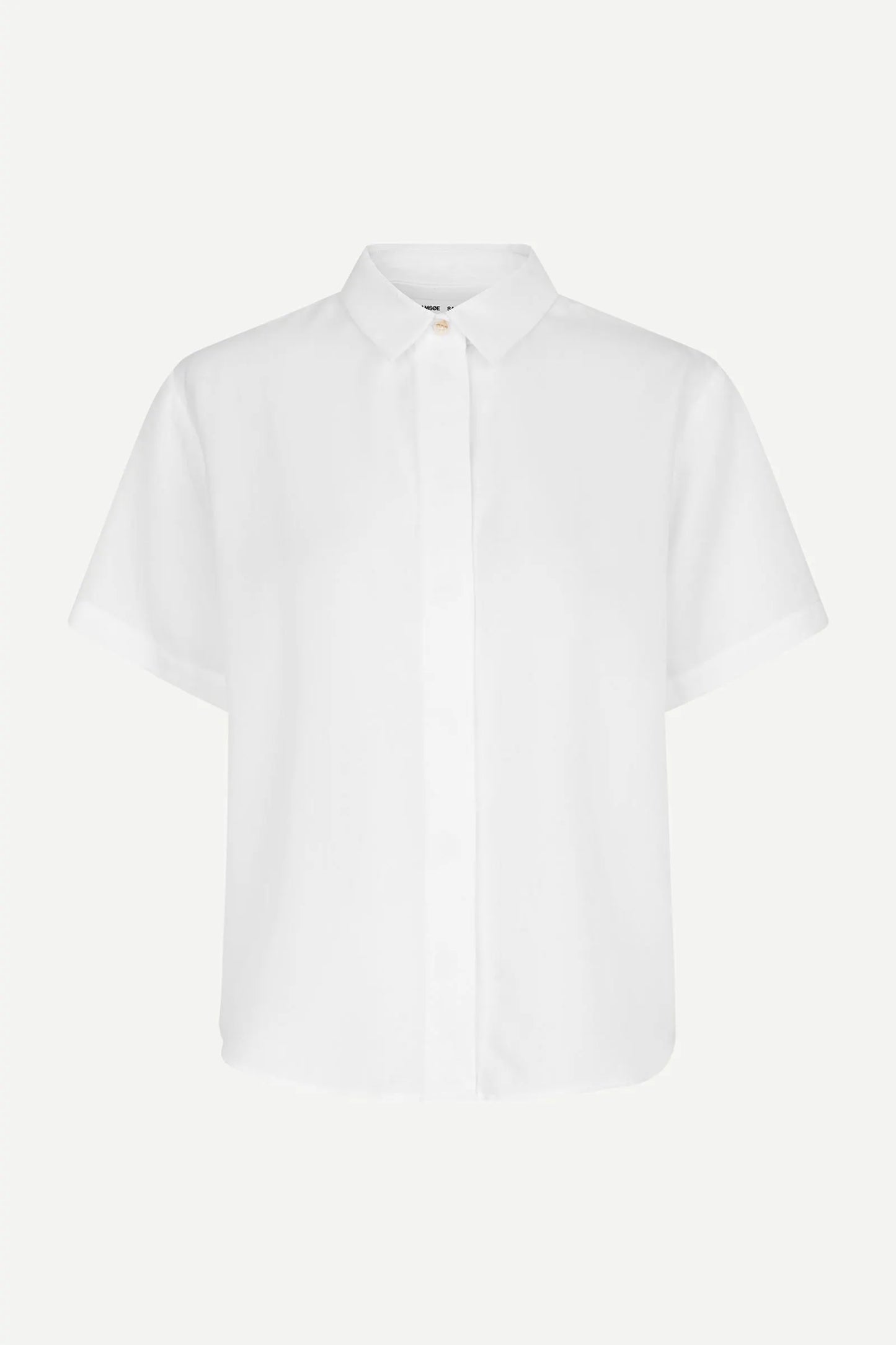 Samsøe Samsøe Mina SS Shirt White - Mojo Independent Store