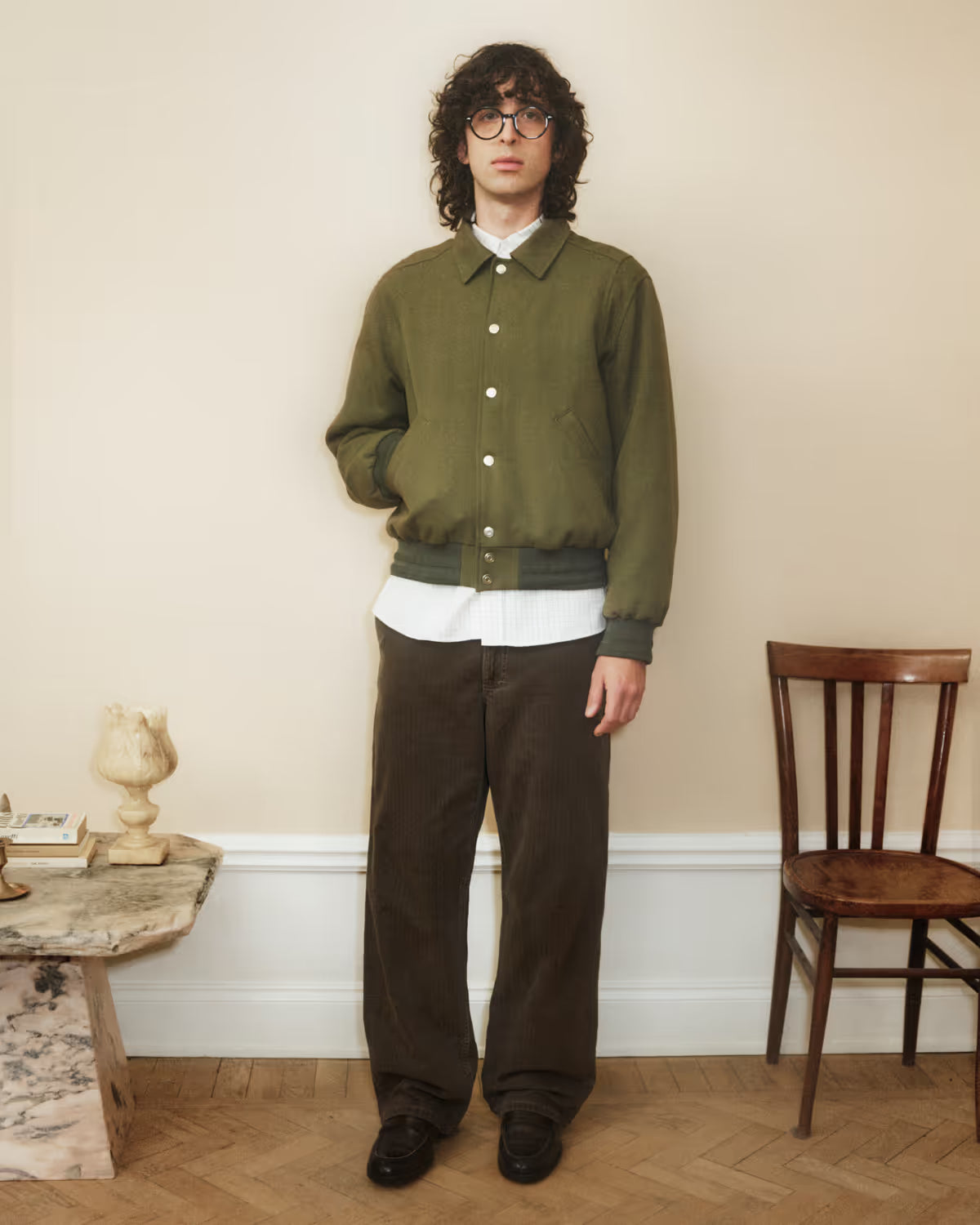 Jeanerica Genua Chevron Brown