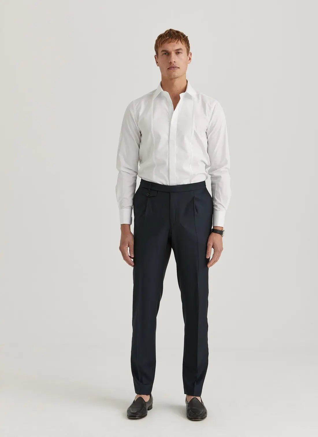 Morris Jason Tuxedo Trouser Navy