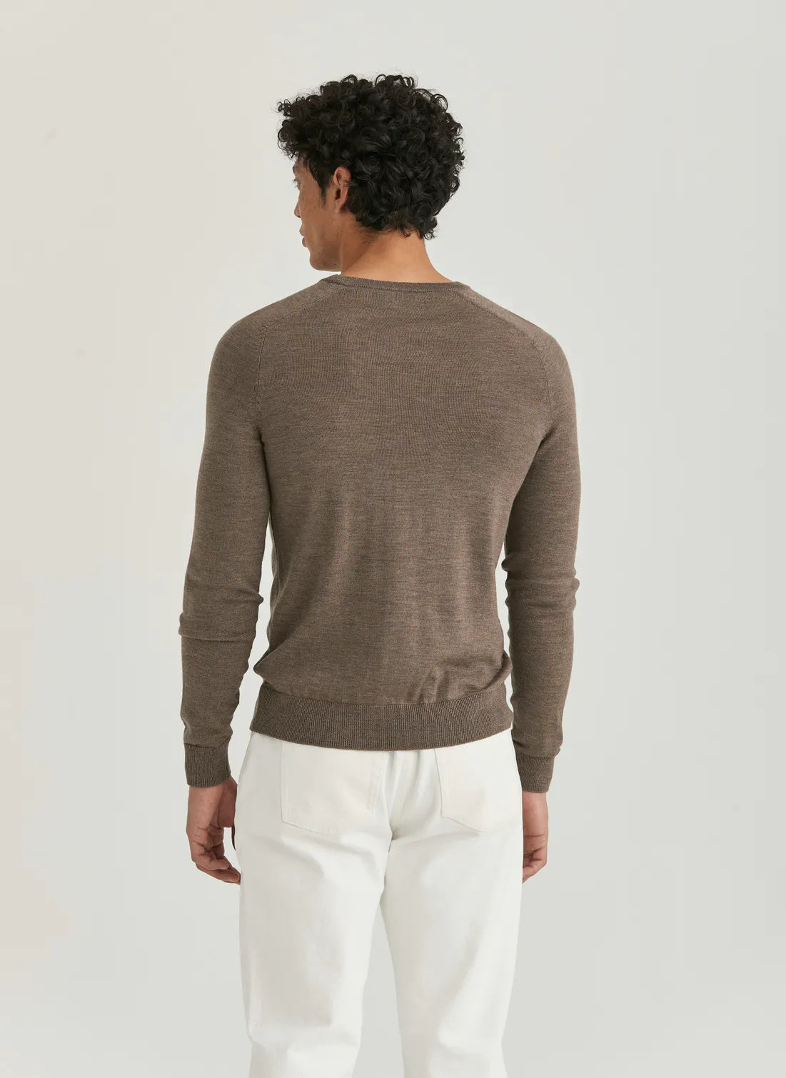 Morris Merino Oneck Brown - Mojo Independent Store