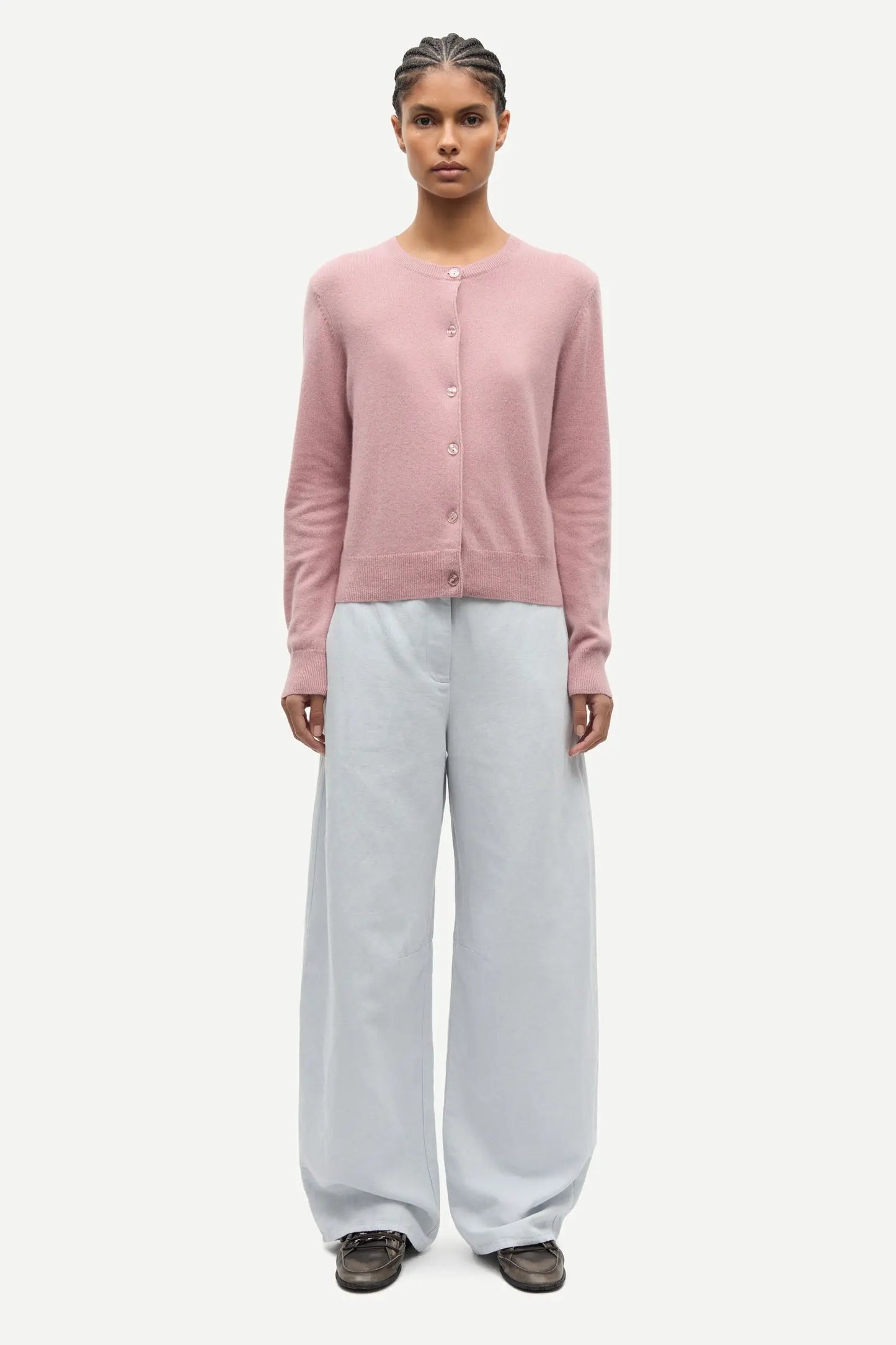 Samsøe Samsøe Saboston Cardigan Orchid Haze Mel. - Mojo Independent Store