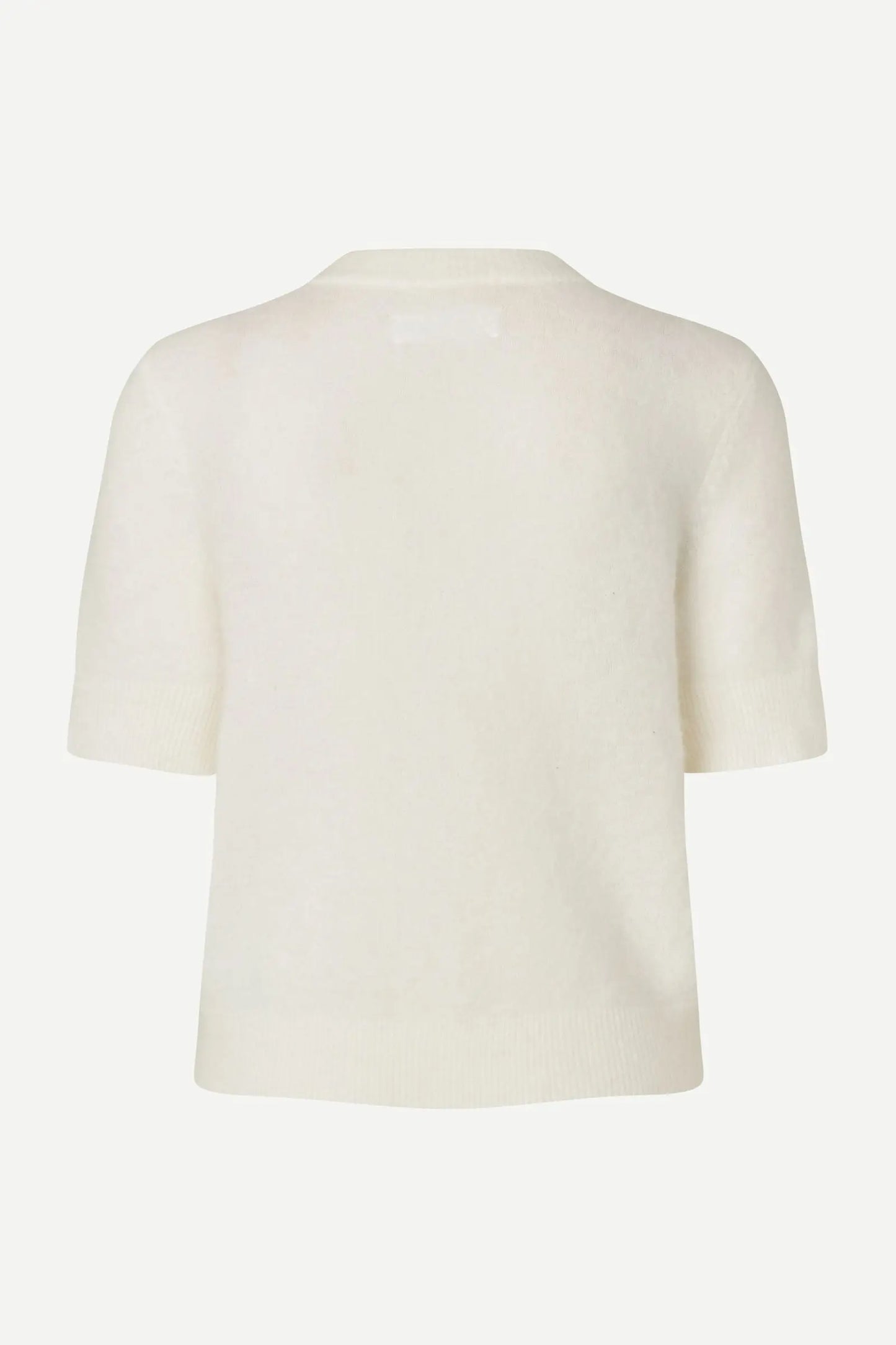 Samsøe Samsøe Sanoura SS Cardigan Egret - Mojo Independent Store