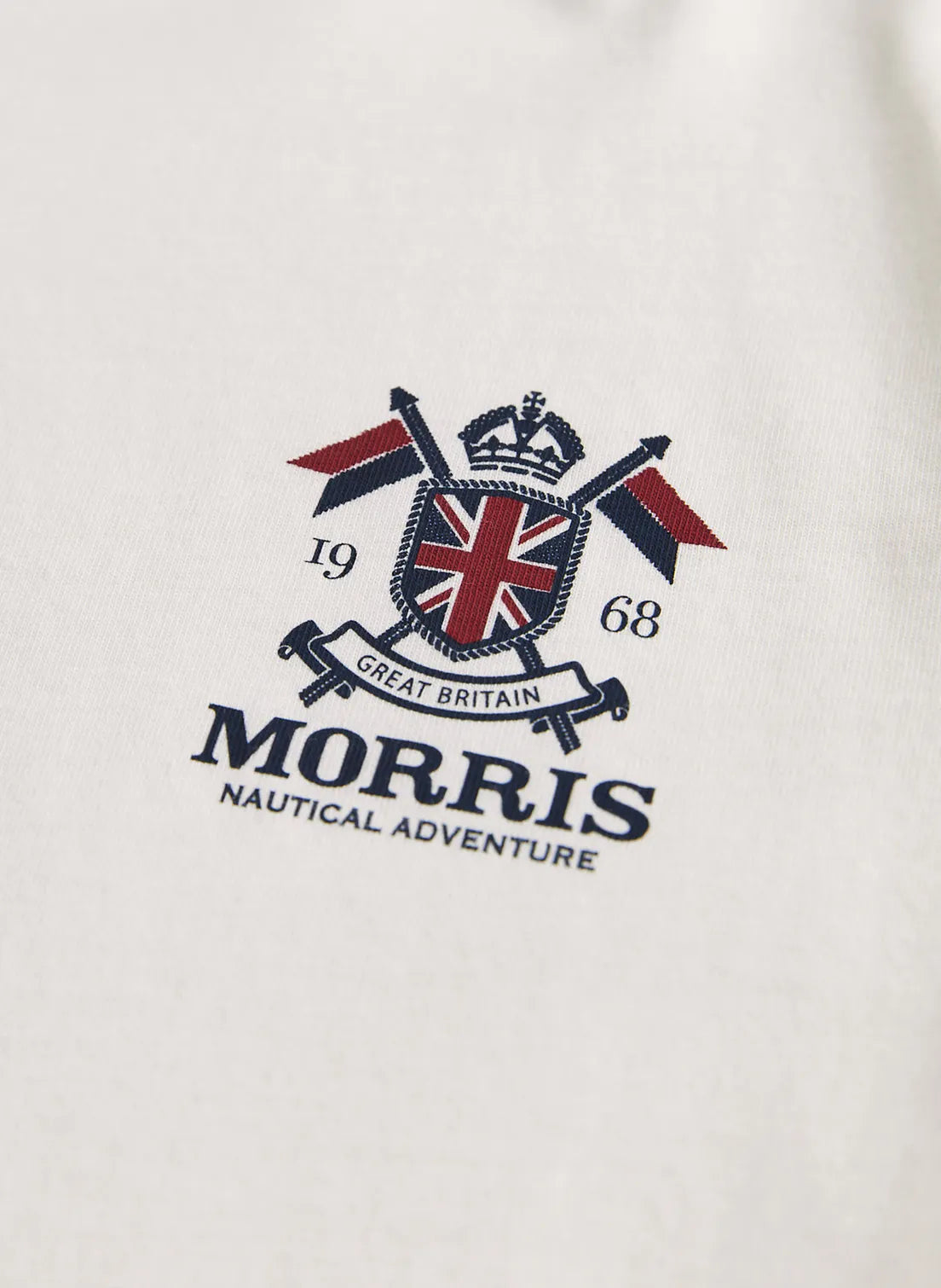 Morris Crew Tee Off White