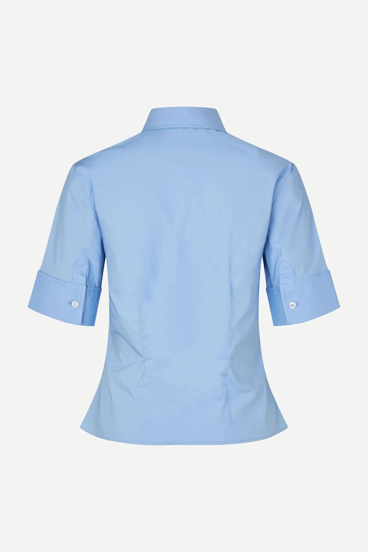 Samsøe Samsøe Sasky SS Shirt Bel Air Blue - Mojo Independent Store