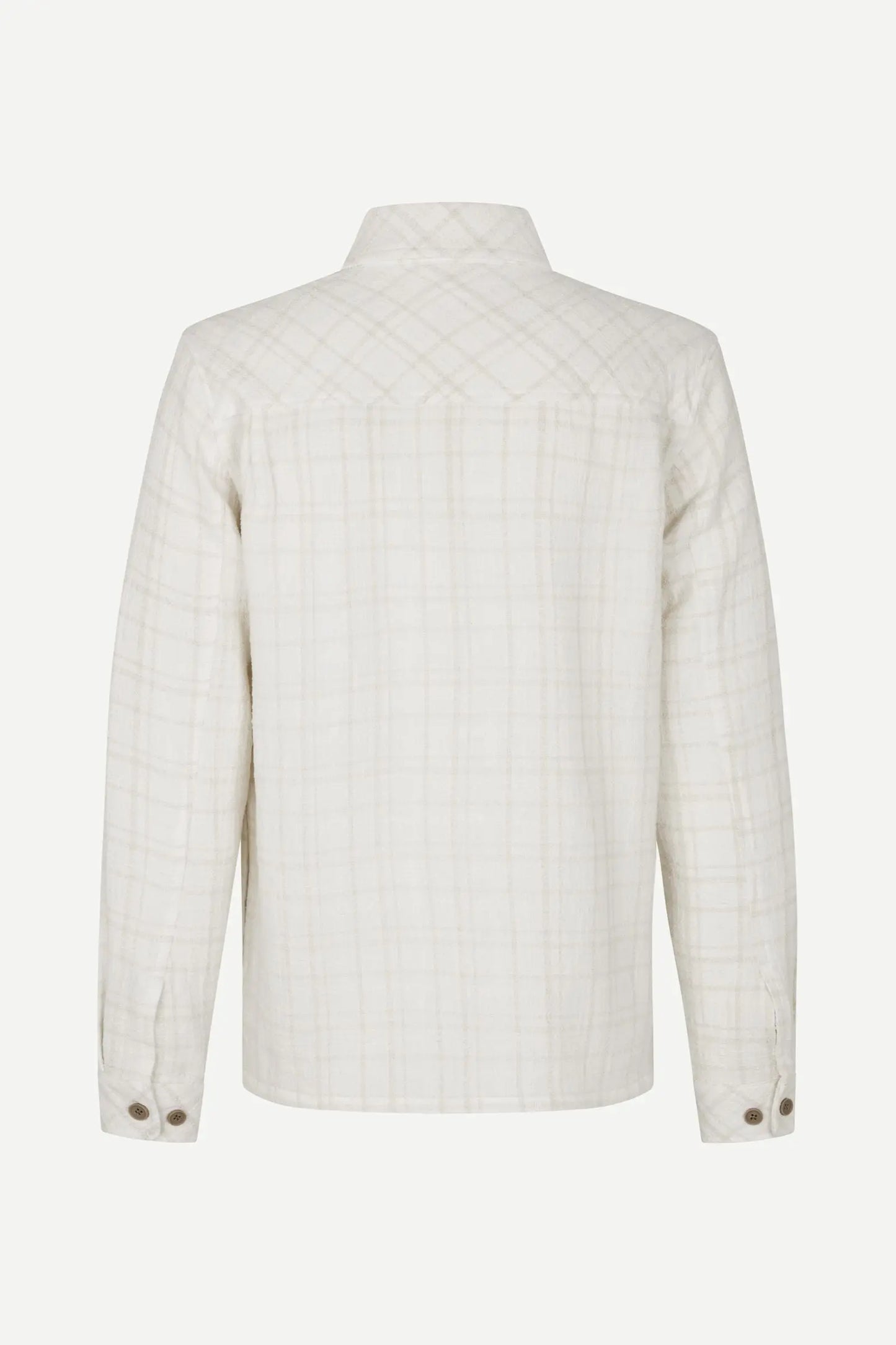 Samsøe Samsøe Sadamon GC overshirt Silver Birch - Mojo Independent Store
