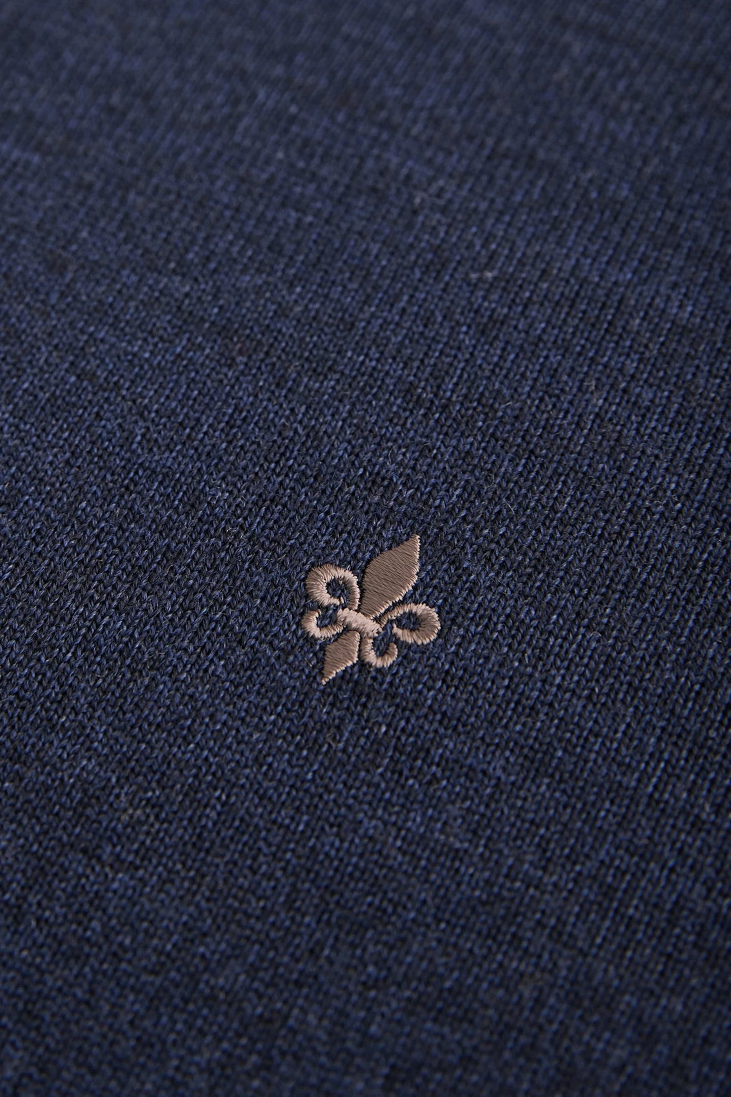Morris Merino John Zip Blue