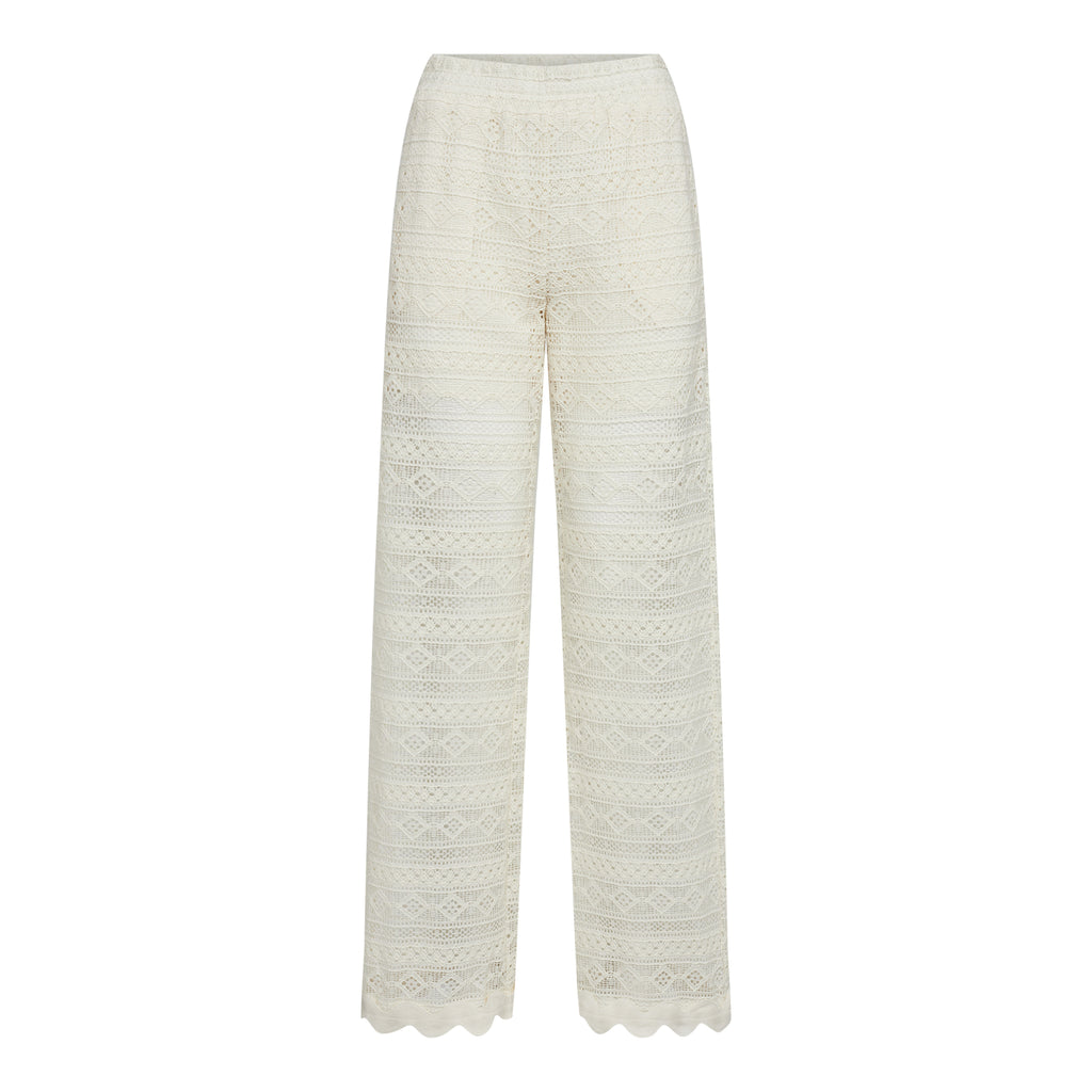Co'couture Lara CC Crochet Pant Off White