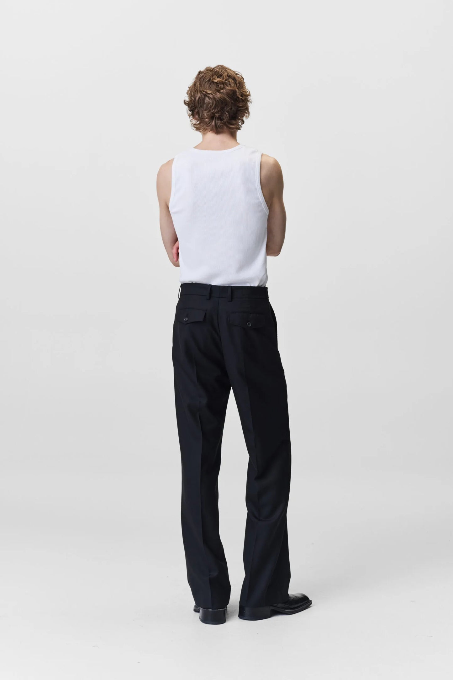 Adnym Atelier Garcon Trousers Smoke Black