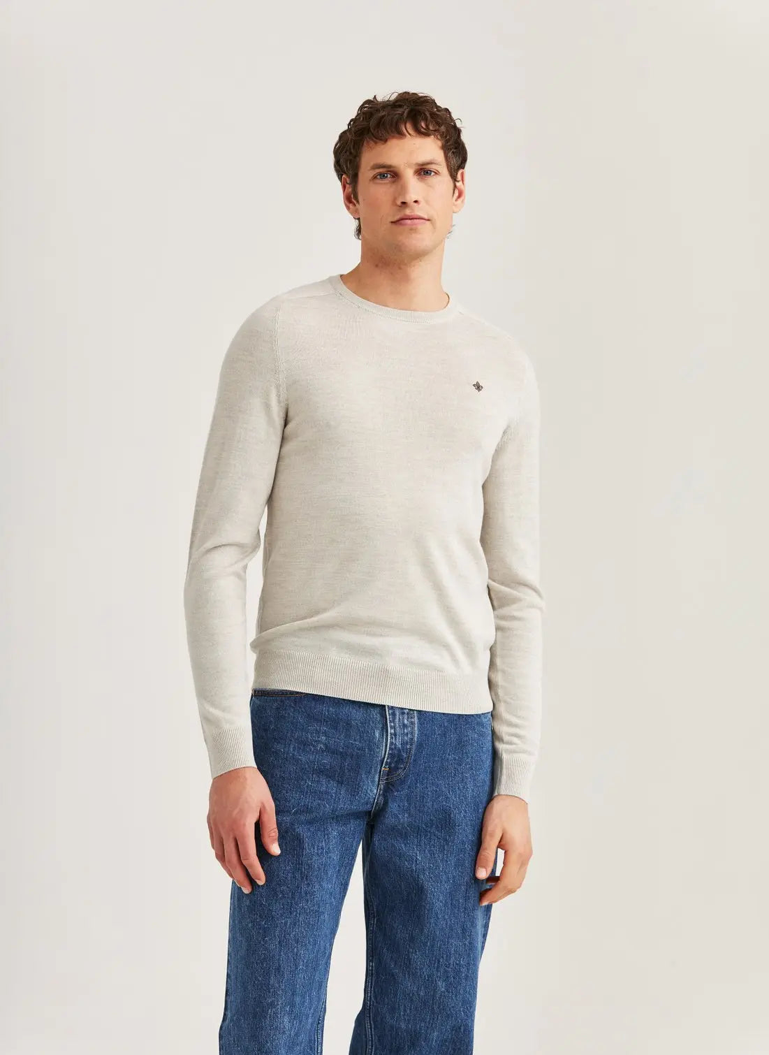Morris Merino Oneck Off White - Mojo Independent Store