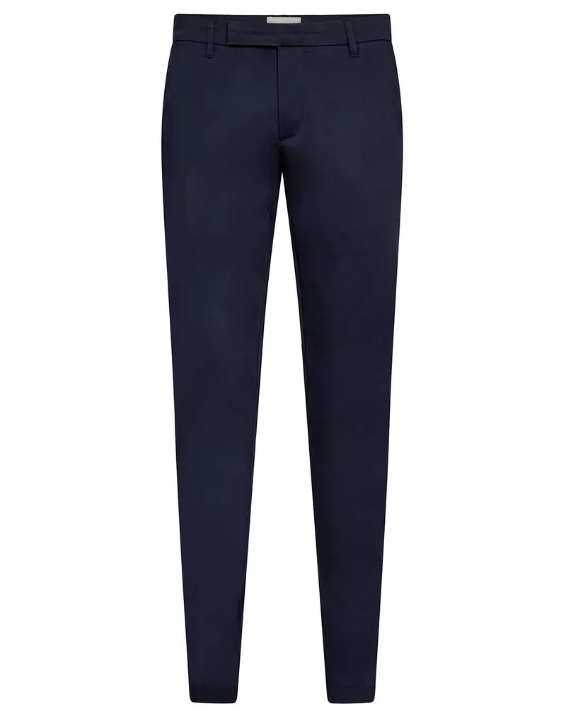 Bruun & Stengade Salvatore Regular Fit Chinos Navy - Mojo Independent Store
