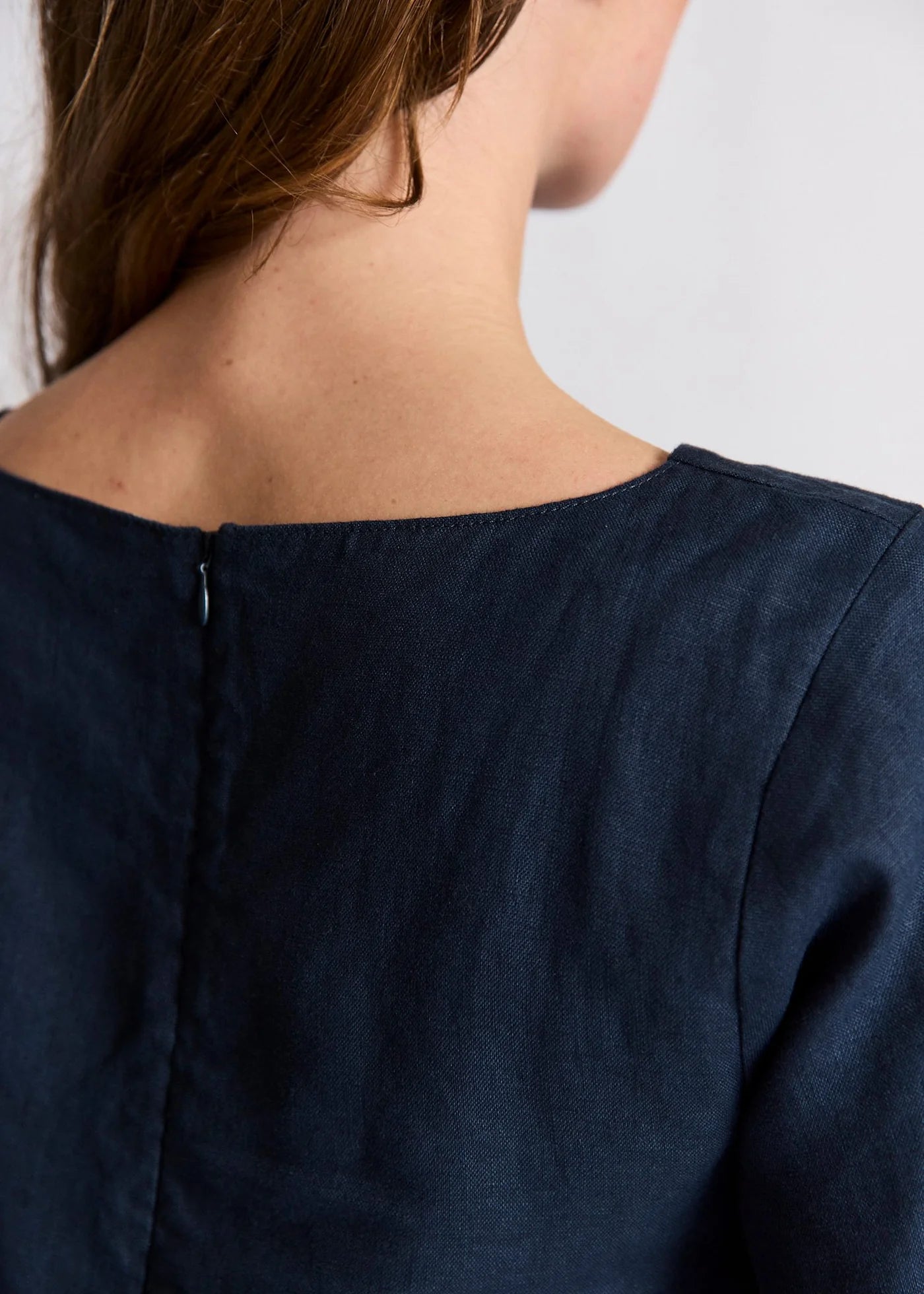 Bruun & Stengade Lucianne Regular Fit Top Navy - Mojo Independent Store