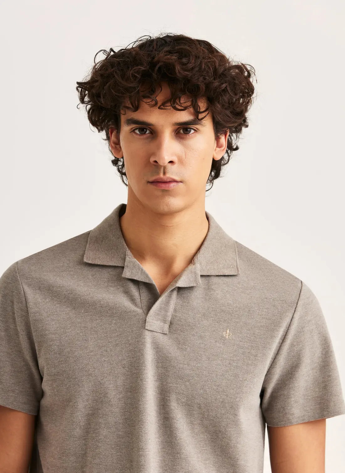 Morris Dylan Pique Shirt Brown - Mojo Independent Store
