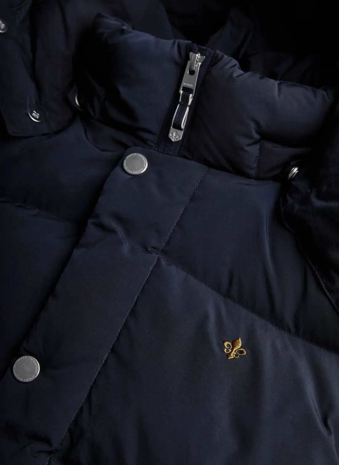 Morris Lennox Puffer Jacket Navy