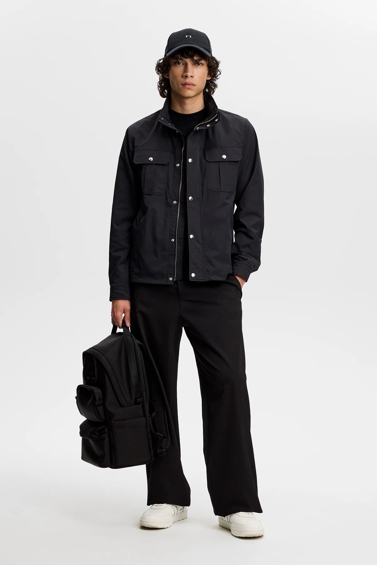 J.Lindeberg Bailey Recy Poly Jacket Black