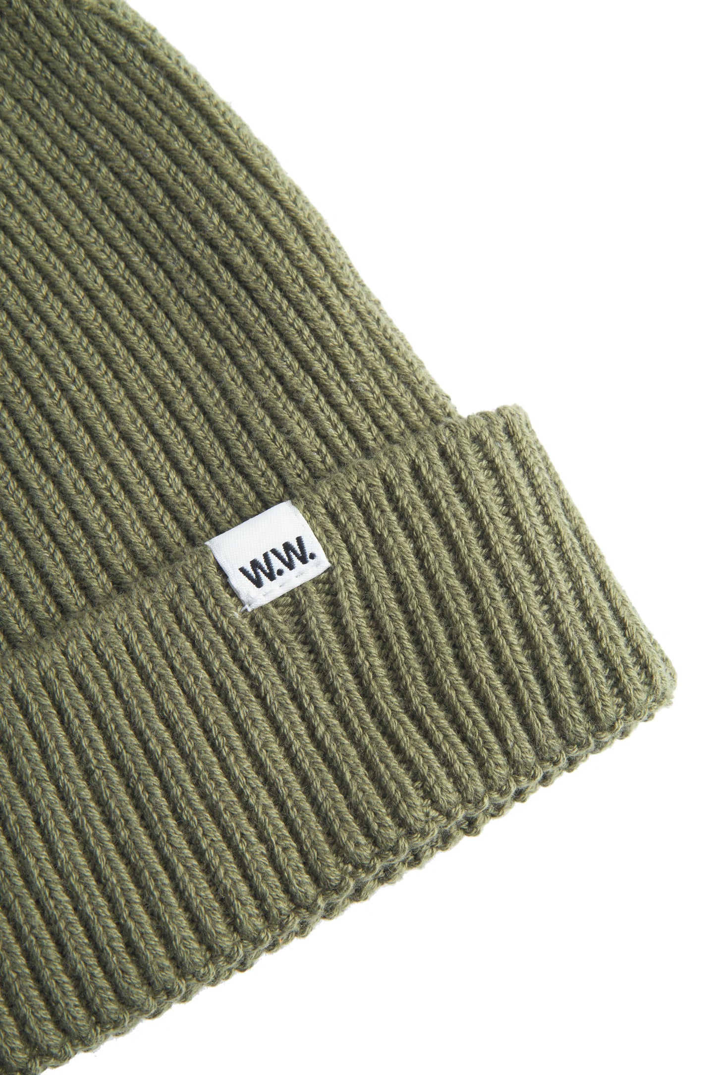 Wood Wood Eddie Beanie Deep Lichen Green
