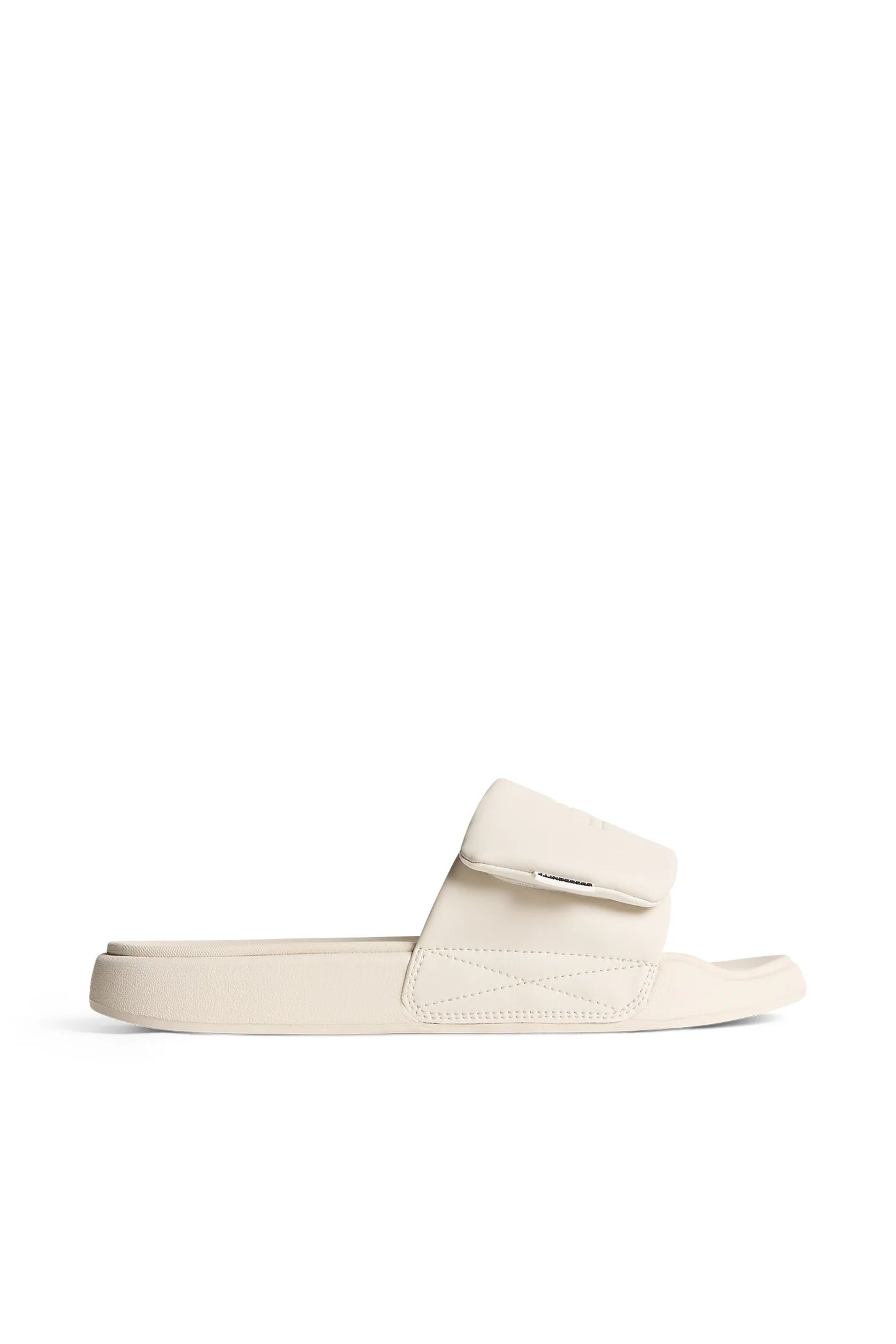 J.Lindeberg Bridge Logo Slippers Moonbeam