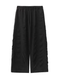 A Part of the Art Airy Pants Black Flow Check