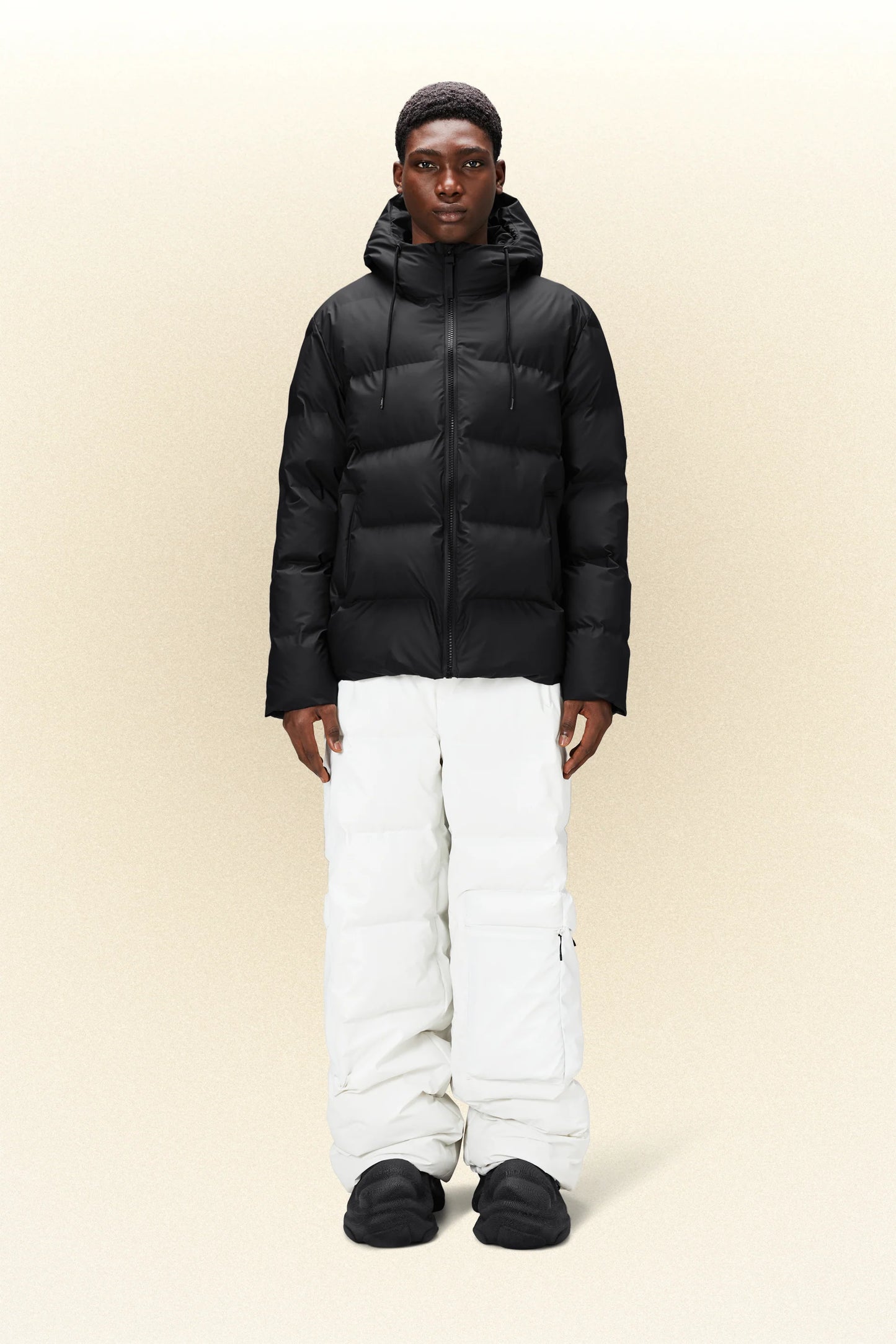 Rains Alta Puffer Jacket Black