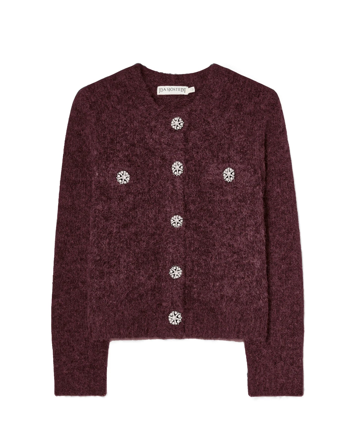 Ida Sjöstedt Jaden Cardigan Burgundy