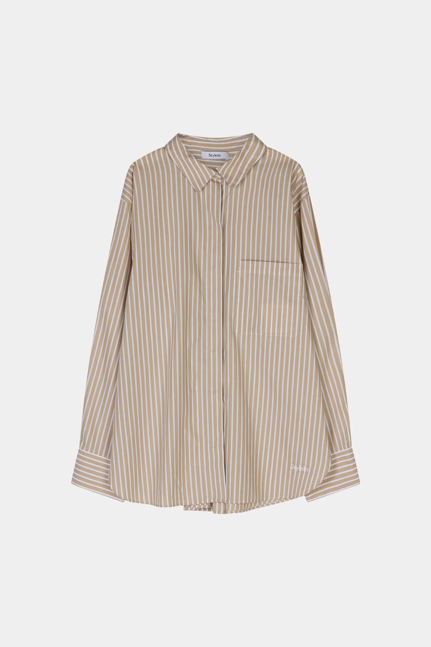 Stylein Jansell Shirt Beige Stripe - Mojo Independent Store