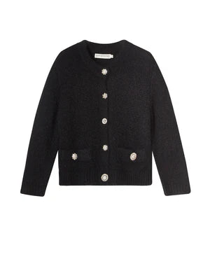 Ida Sjöstedt Kristin Cardigan Black