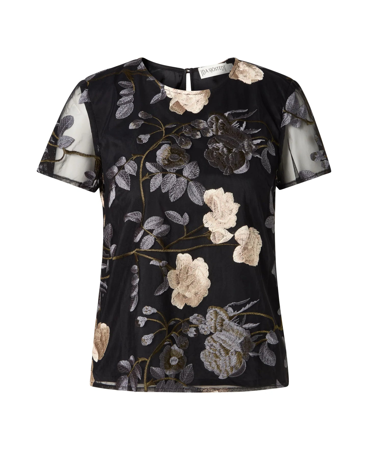 Ida Sjöstedt Lucy Top Grey Floral