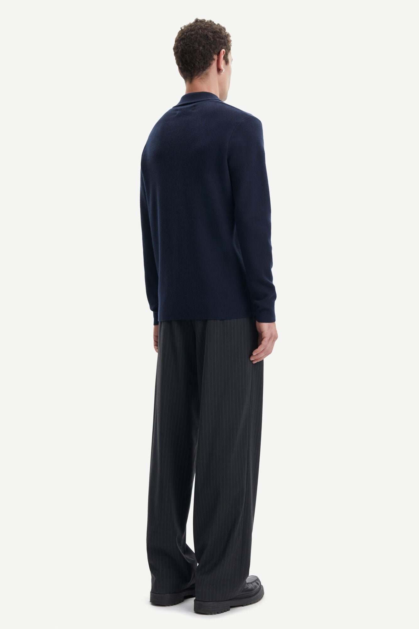 Samsøe Samsøe Guna Half Zip Sky Captain - Mojo Independent Store
