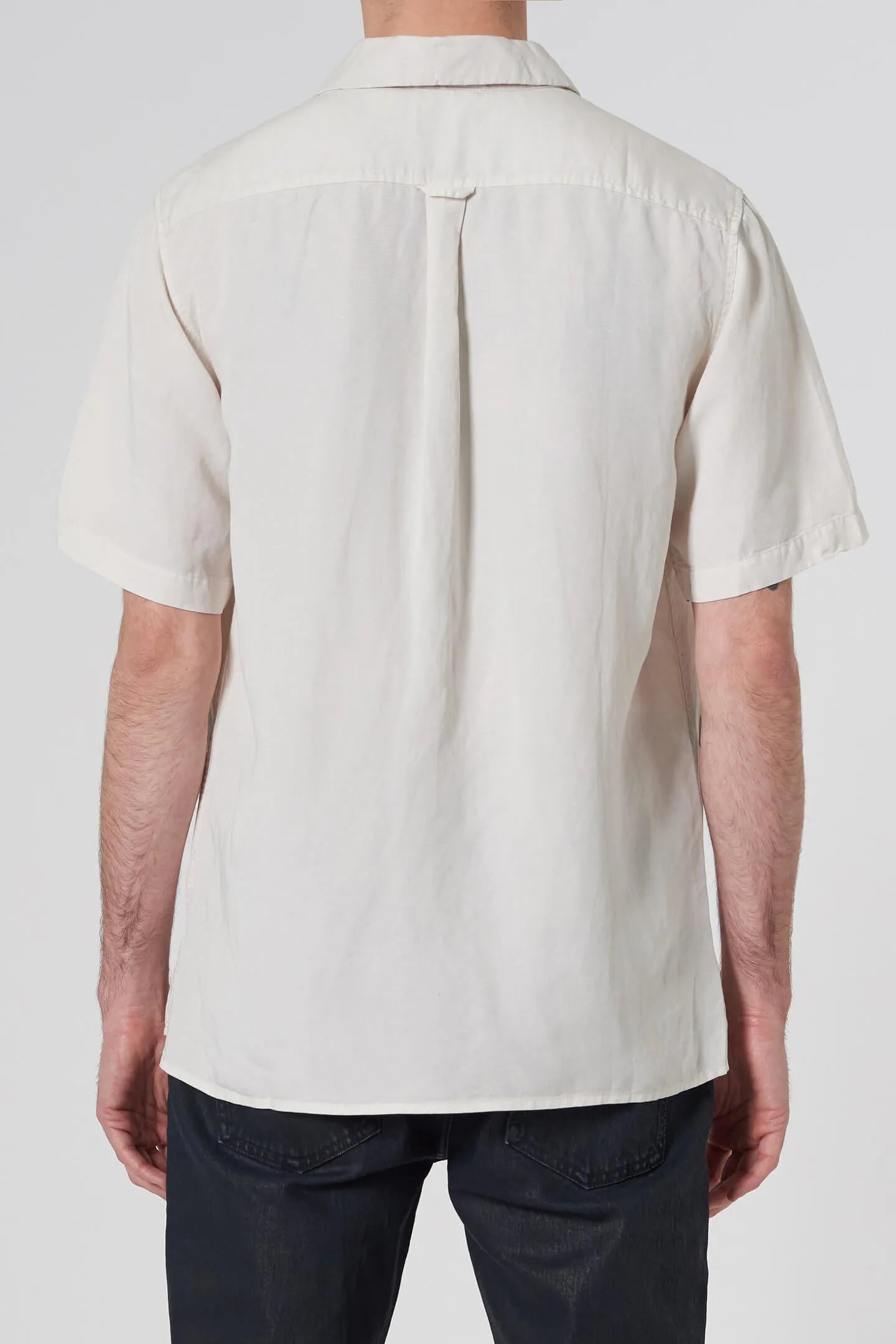 Neuw Curtis SS Shirt Washed Stone - Mojo Independent Store