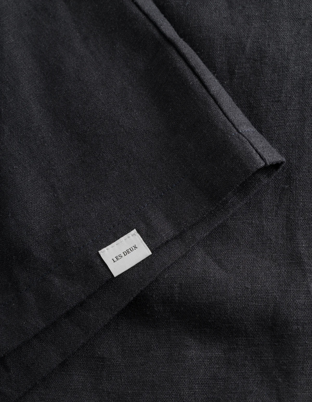 Les Deux Otto Linen Shorts Dark Navy