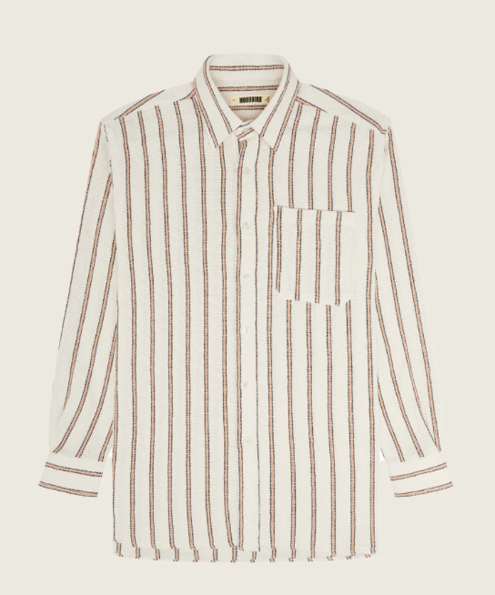 Woodbird Yuzo Knibe Shirt - Off White