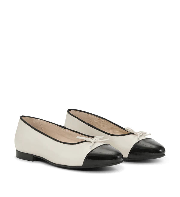 Shoe Biz Copenhagen Stine Cream/Black - Mojo Independent Store