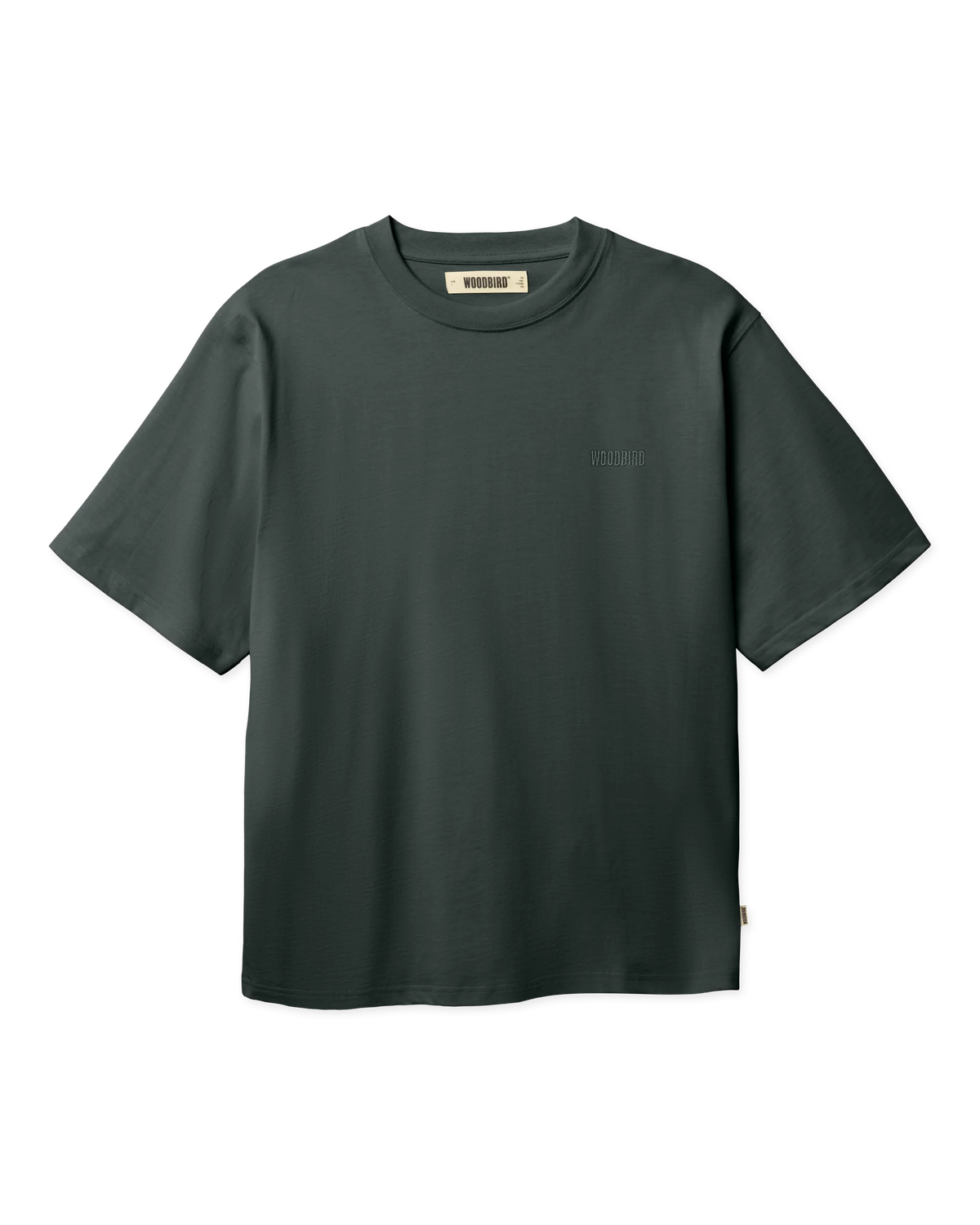 Woodbird Baine Base Tee Forrest Green