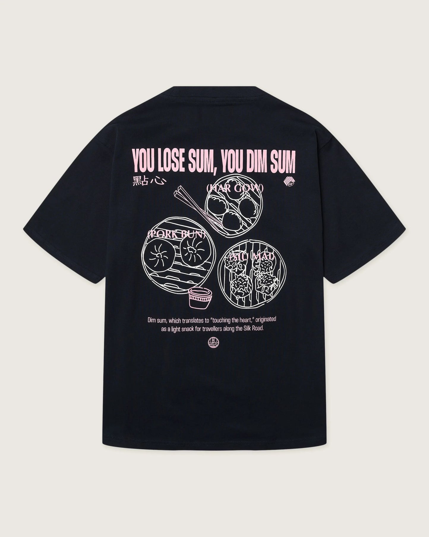 Woodbird Baine Dim Sum Tee Dark Navy - Mojo Independent Store