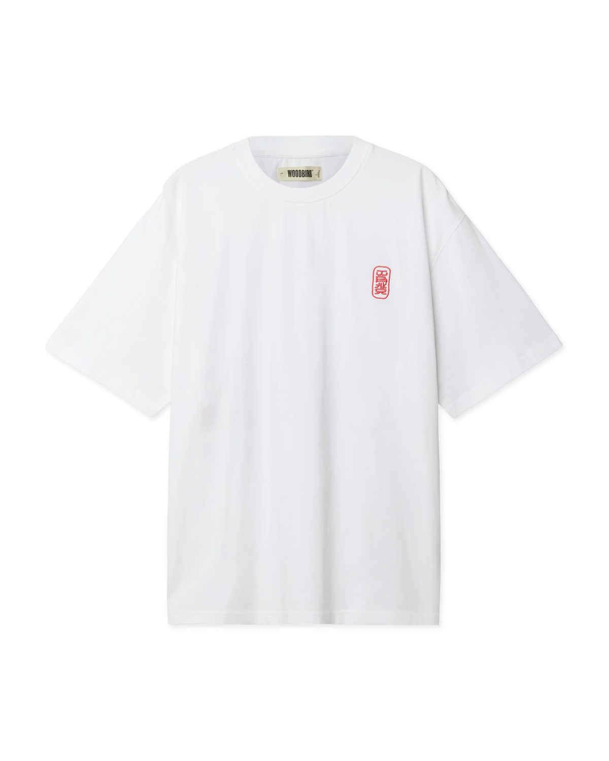 Woodbird Baine Support Tee White