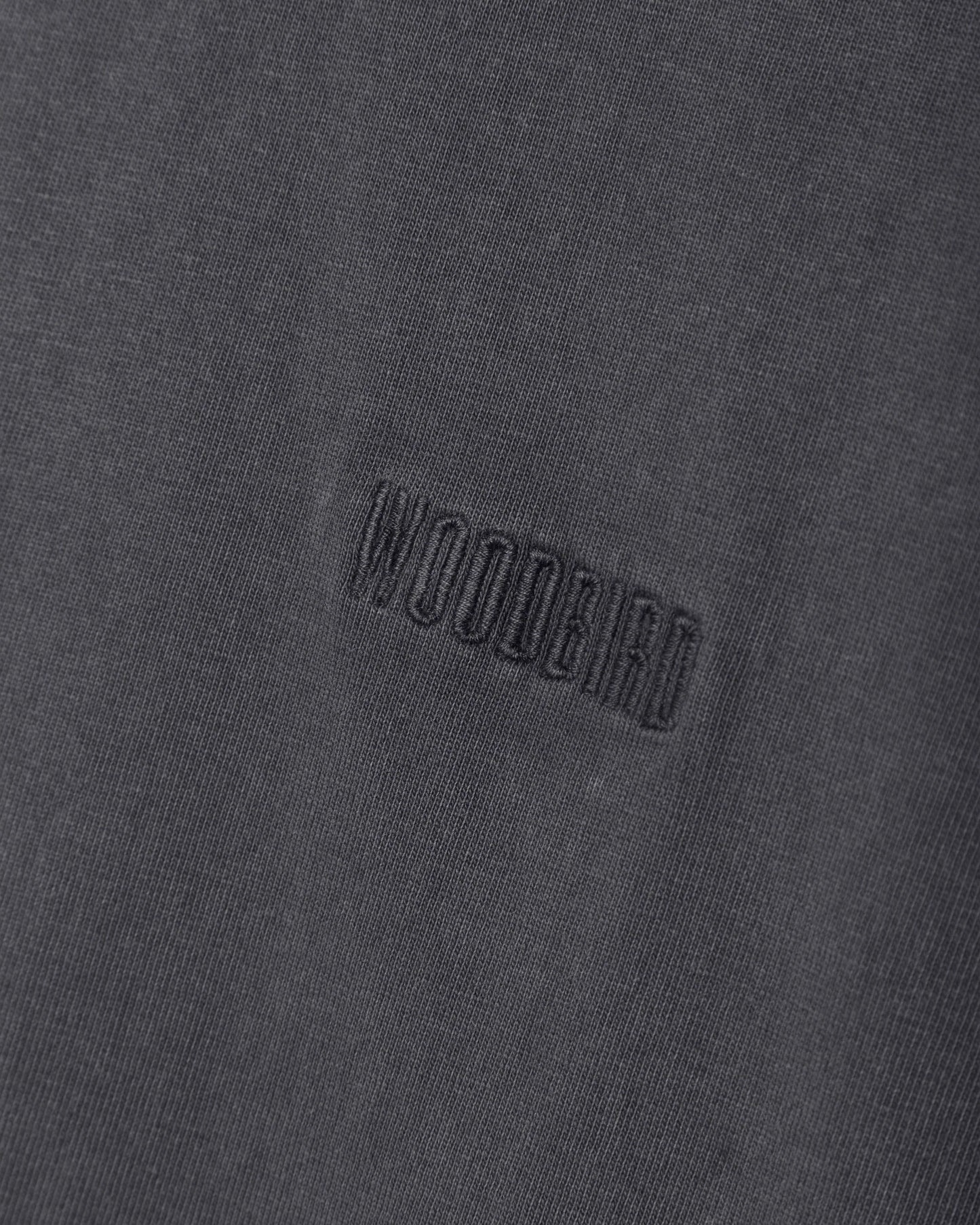 Woodbird Baine Washed Tee Washed Slate