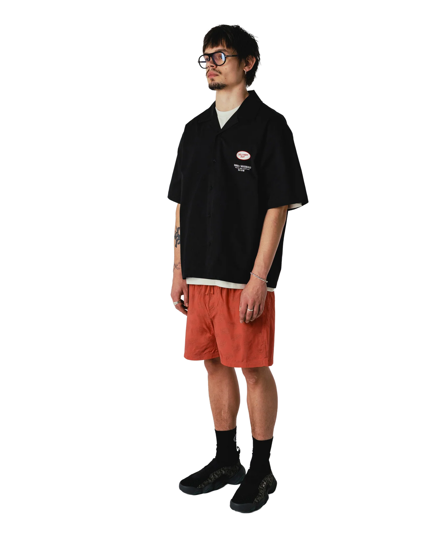 Nikben X Woodbird Delivery Shirt Black - Mojo Independent Store