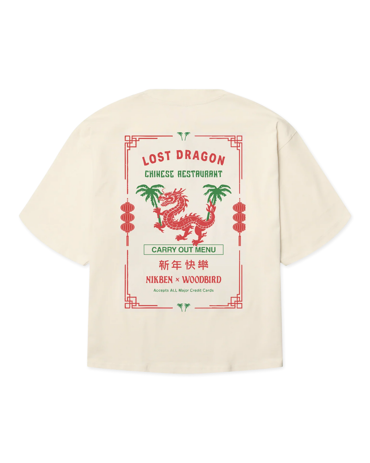 Nikben X Woodbird Dragon Tee White - Mojo Independent Store