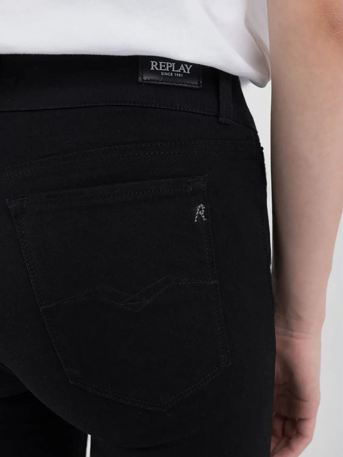 Replay New Luz Flare Jeans Black