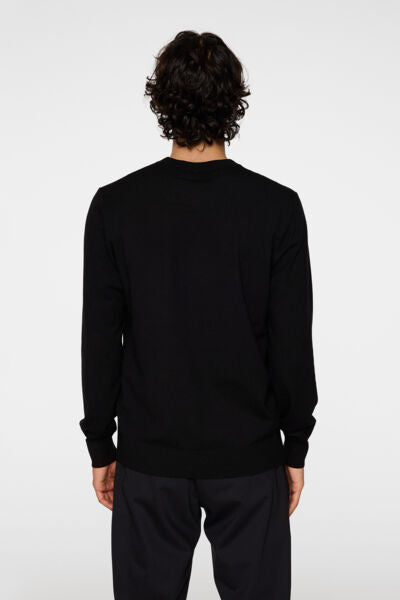 J.Lindeberg Henry Knitted Sweater Black - Mojo Independent Store