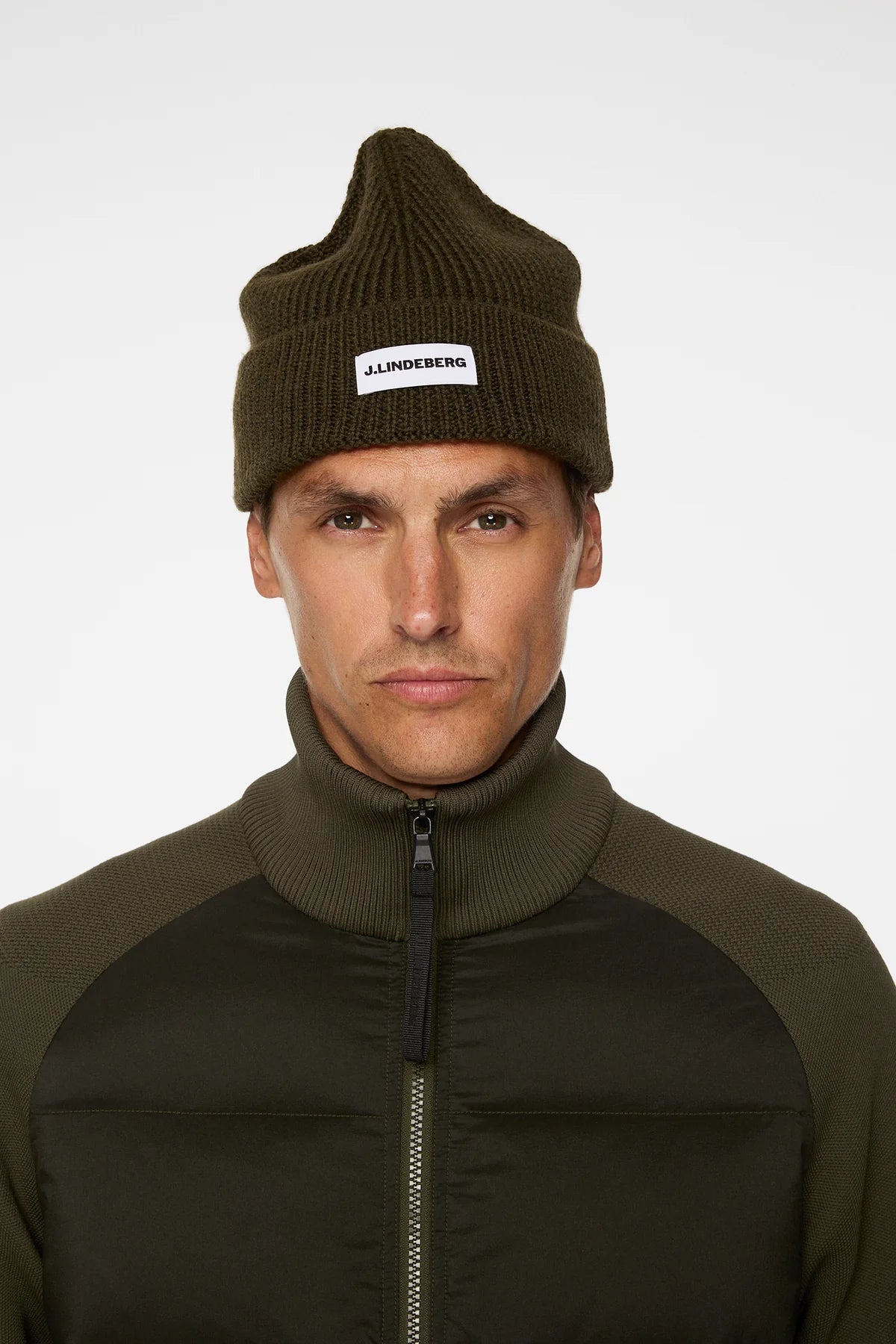 J.Lindeberg Juan Merino Beanie Forest Green
