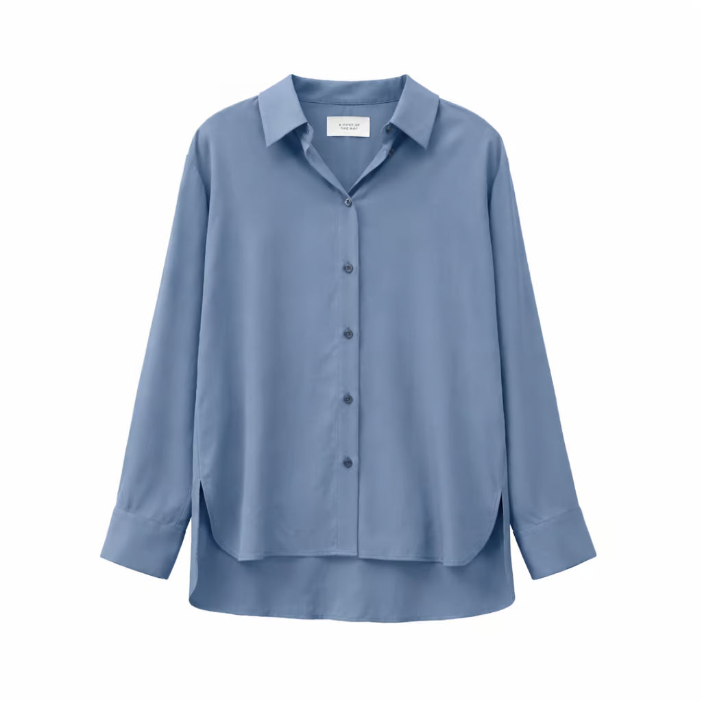 A Part of the Art Daily Shirt Pale Indigo - Mojo Independent Store