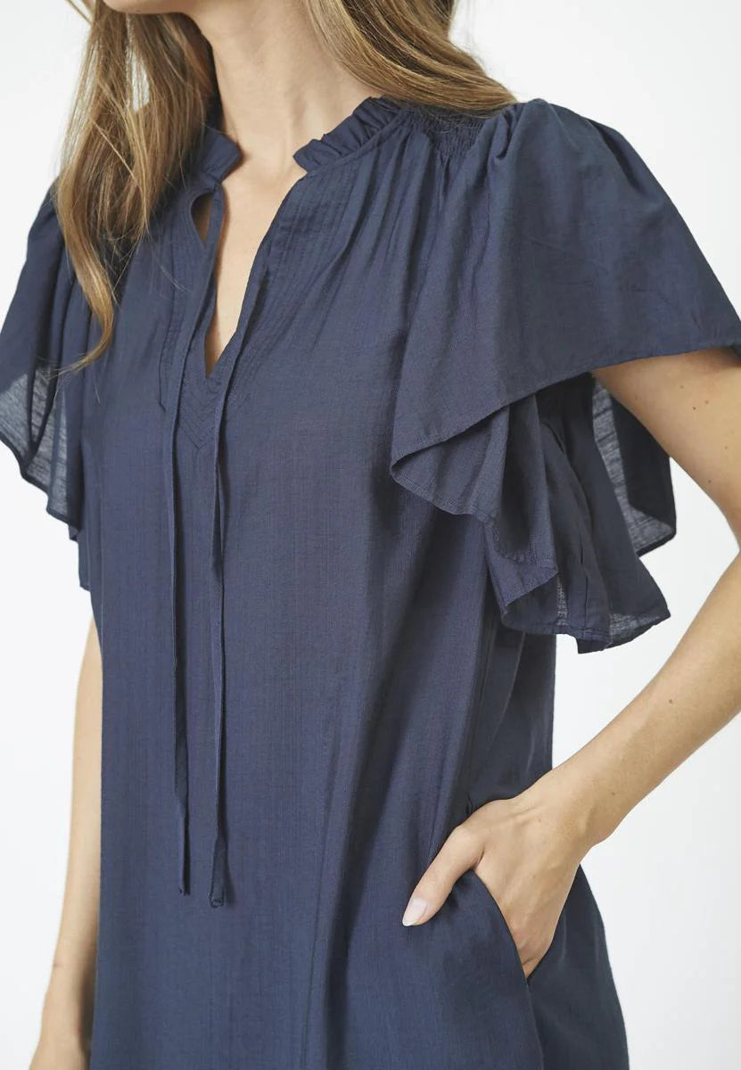 Co'Couture Heracc ss Frill Dress
