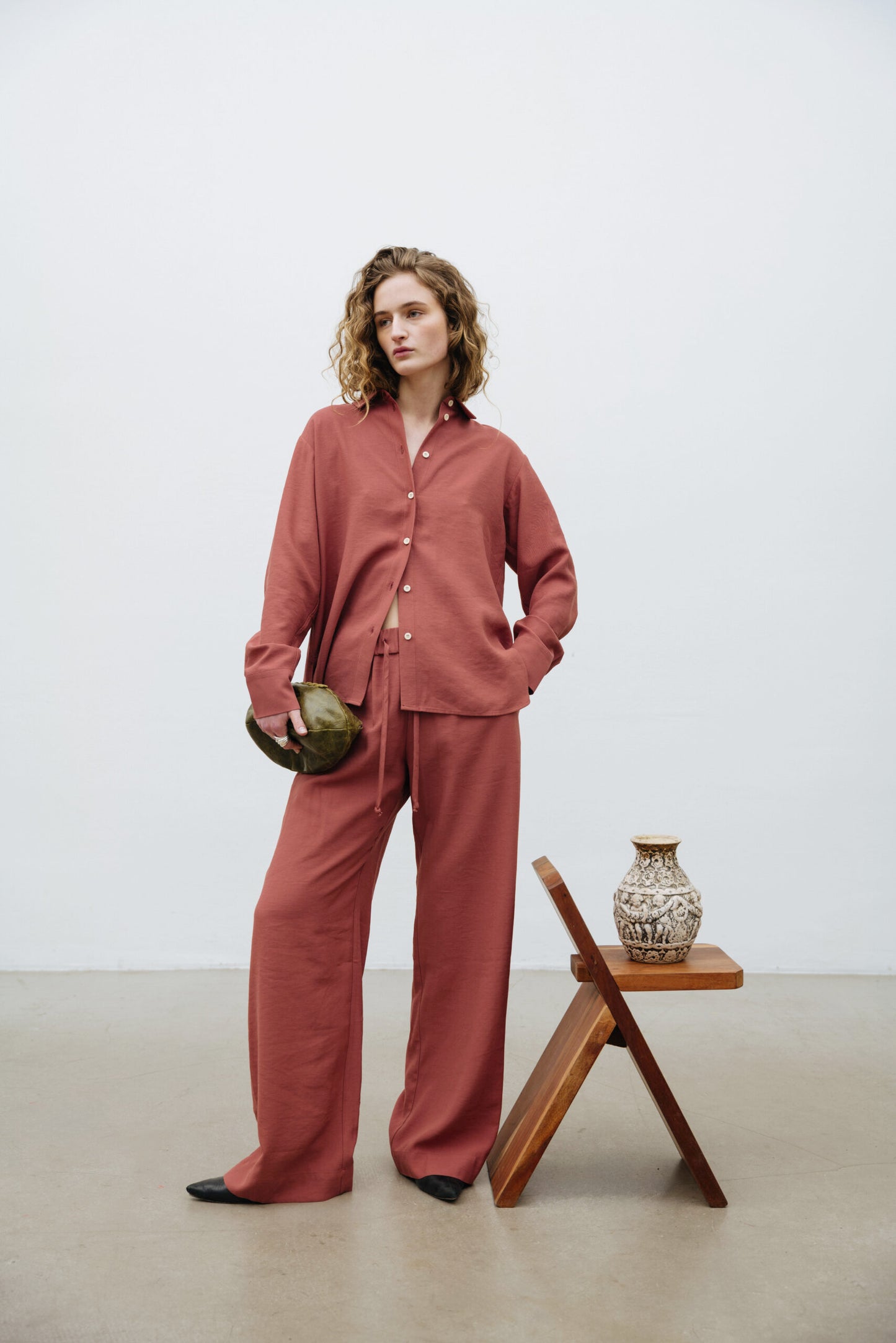 A Part of the Art Daily Shirt Dusty Rosewood - Mojo Independent Store